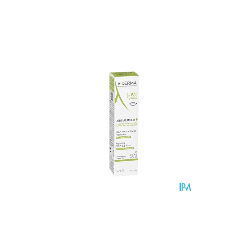 A-DERMA DERMALIBOUR CICA+ LEVRE 15