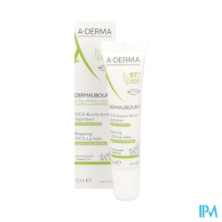 A-DERMA DERMALIBOUR CICA+ LEVRE 15