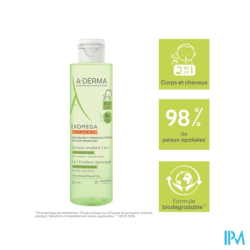 A-DERMA EXOMEGA CONT 2/1 GEL 200ML