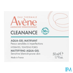 AVENE CLEANANCE AQUA GEL 50ML