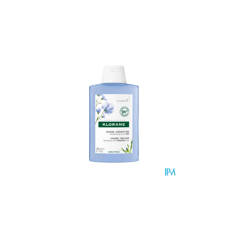 KLORANE SH LIN BIO 200ML