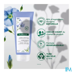 KLORANE AP/SH BAUME LIN BIO 200ML