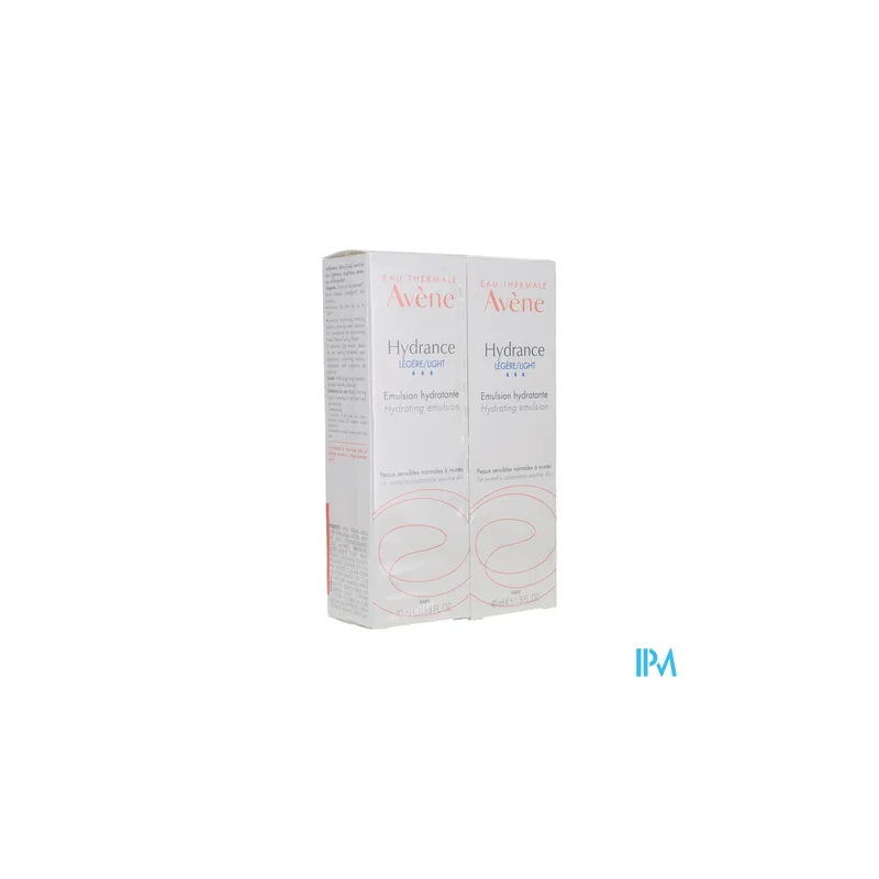 AVENE HYDRANCE EMUL LEGERE 40MLX2