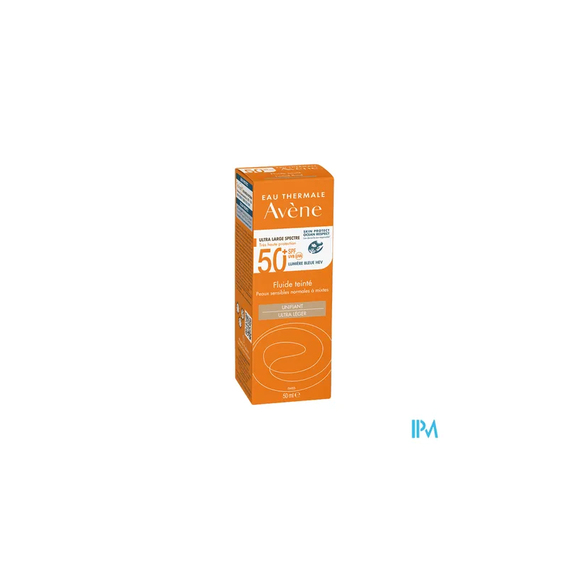 AVENE SOL SPF50+ FLUID TEINTE 50ML