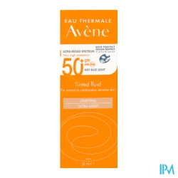 AVENE SOL SPF50+ FLUID TEINTE 50ML
