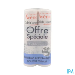AVENE COLD CREAM STICK LEVRE 4G X2