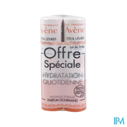 AVENE STICK LEVRE HYDRATANT 4G X2