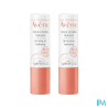 AVENE STICK LEVRE HYDRATANT 4G X2