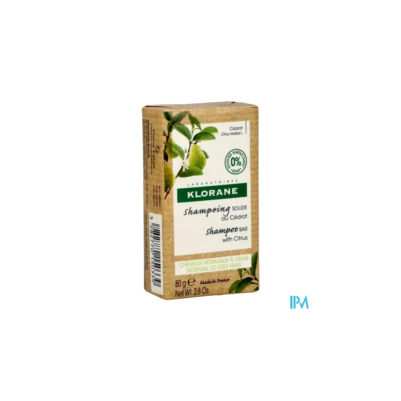 KLORANE SH SOLIDE CEDRAT 80G