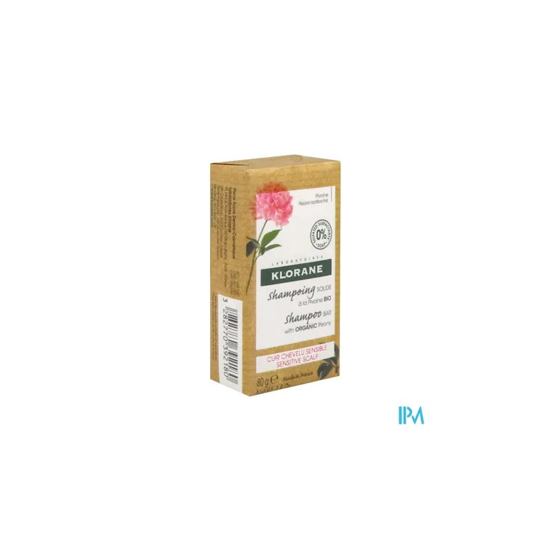 KLORANE SH SOLIDE PIVOINE BIO 80G