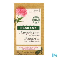 KLORANE SH SOLIDE PIVOINE BIO 80G