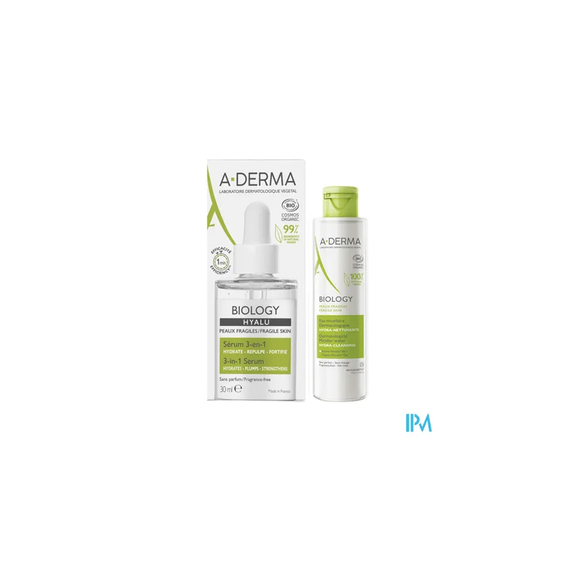 A-DERMA HYALU SERUM 3EN1 30ML+EAU