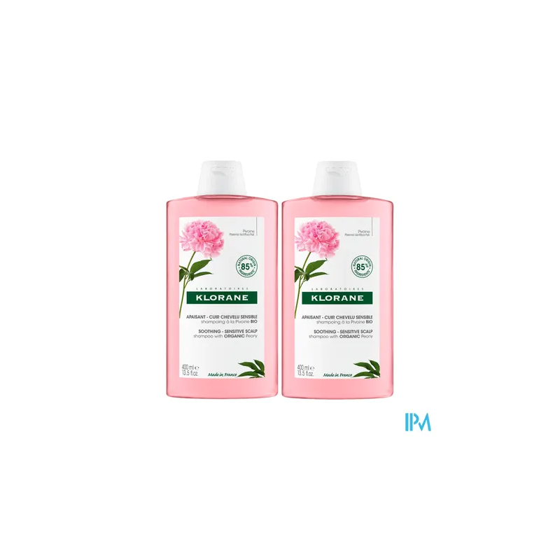 KLORANE SH PIVOINE BIO 400ML 2