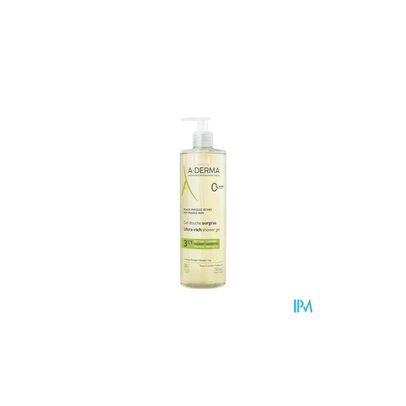 A-DERMA GEL DCH SURGRAS 750ML