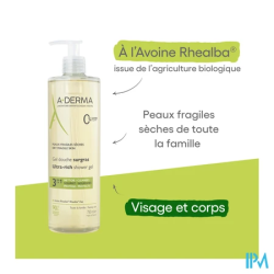 A-DERMA GEL DCH SURGRAS 750ML