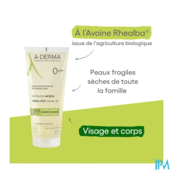 A-DERMA GEL DCH SURGRAS 200ML