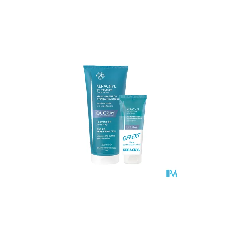 KERACNYL GEL MOUSSANT 200+GEL 40ML