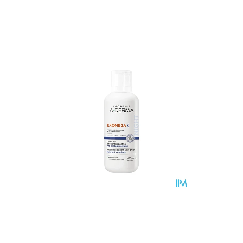 A-DERMA EXOMEGA CONT CR NUIT 400ML