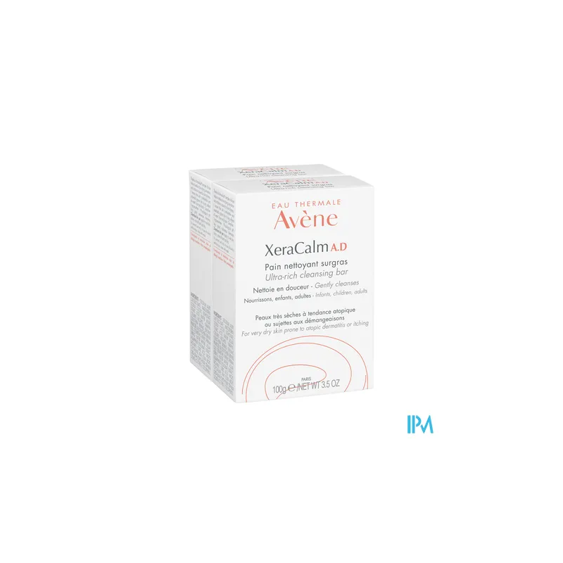 XERACALM AD PAIN NETTOYANT 100GX2