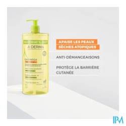 A-DERMA EXOMEGA CONT HLE LAV 1L