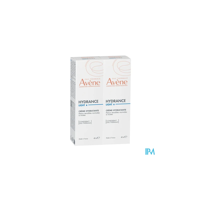 AVENE HYDRANCE LIGHT CR 40ML X2