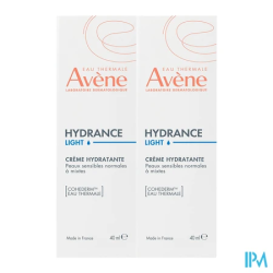 AVENE HYDRANCE LIGHT CR 40ML X2