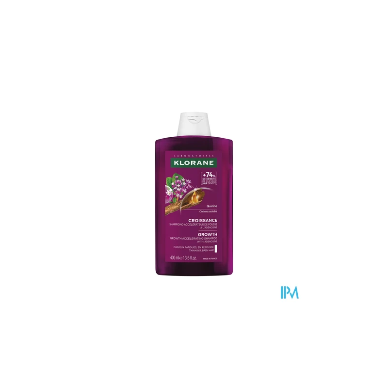 KLORANE SH CROISS QUININE 400ML