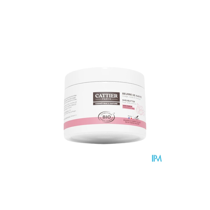 CATTIER BEURRE KARITE 100%BIO 100G