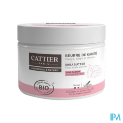 CATTIER BEURRE KARITE 100%BIO 100G