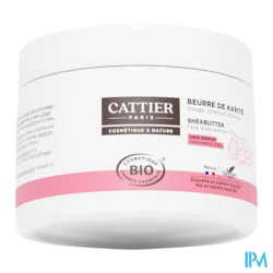 CATTIER BEURRE KARITE 100%BIO 100G