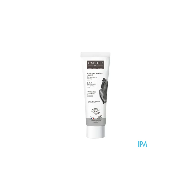 CATTIER MASQ ARGILE NOIR 100ML