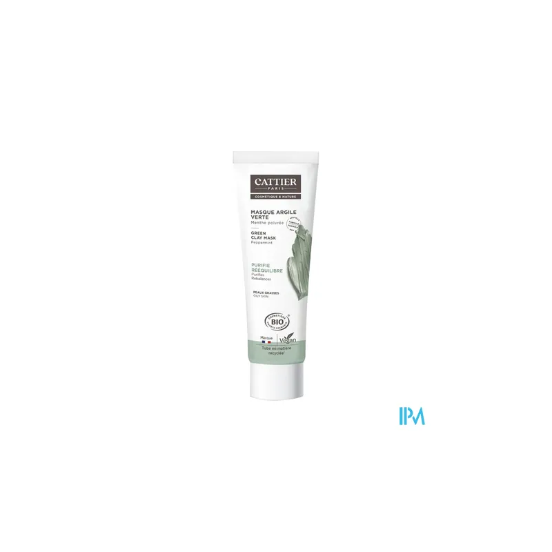 CATTIER MASQ ARGILE VERTE 100ML