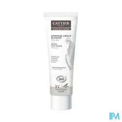 CATTIER GOMMAGE ARGILE BLC 100ML