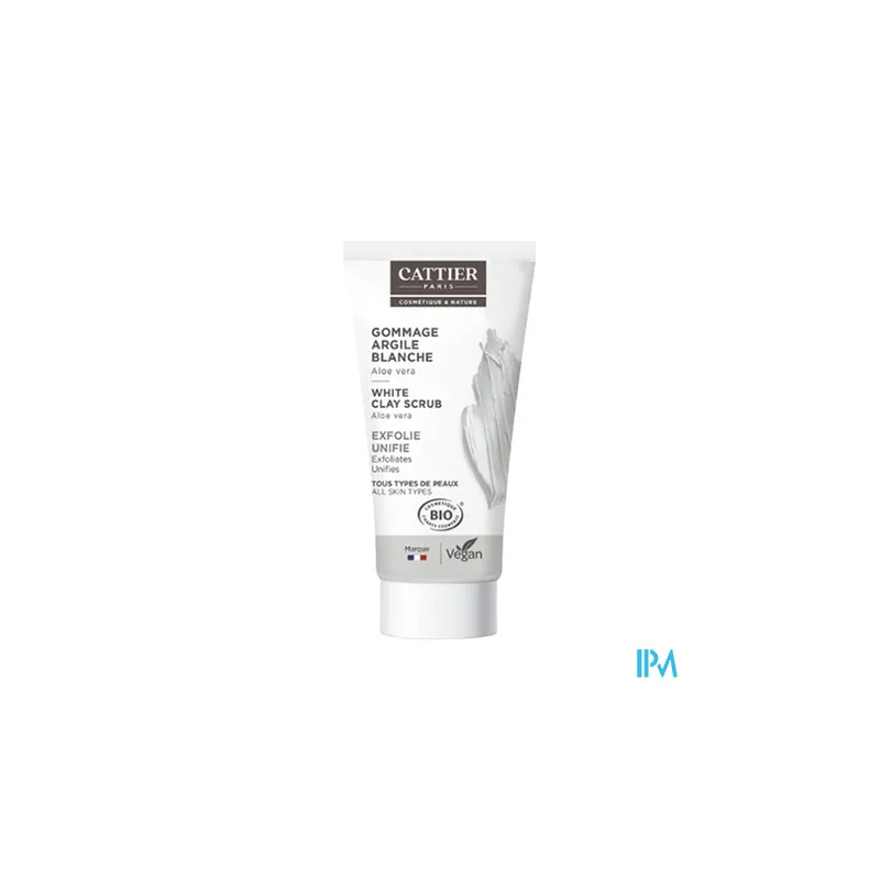 CATTIER GOMMAGE ARGILE BLC 30ML