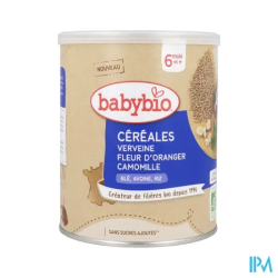 BABYBIO CEREALES VERV FL ORANG220G