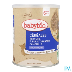 BABYBIO CEREALES VERV FL ORANG220G