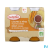 BABYBIO MENU LEG/PATE BOLO 2X200G