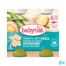 BABYNAT MENU LEGU/COLIN SAUV2X200G