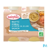 BABYBIO RISOTTO/POIREAU/SAUM2X200G