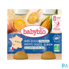 BABYBIO BON/NUIT MAIS/QUIN 2X200G