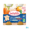 BABYBIO B/NUI CAROT/BUTT/RIZ2X200G