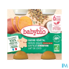 BABYBIO MENU PATATE/LENTIL 2X200G