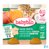 BABYBIO MENU PATATE/LENTIL 2X200G