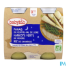BABYBIO BON/NUIT PANAIS/RIZ 2X200G