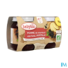 BABYBIO POMME/MYRTILLE 2X130G