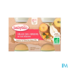 BABYBIO DELICE DE FRUITS 2X130G