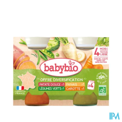 BABYBIO MES 1ERS LEGUMES 4X130G