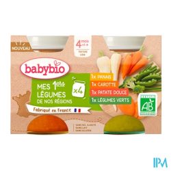 BABYBIO MES 1ERS LEGUMES 4X130G