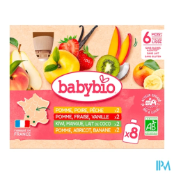 BABYBIO GOURD M/PARFUM FRUIT2 8X90