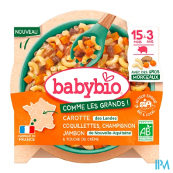 BABYBIO ASS CAROT/COQ/CHAMP/JAMB